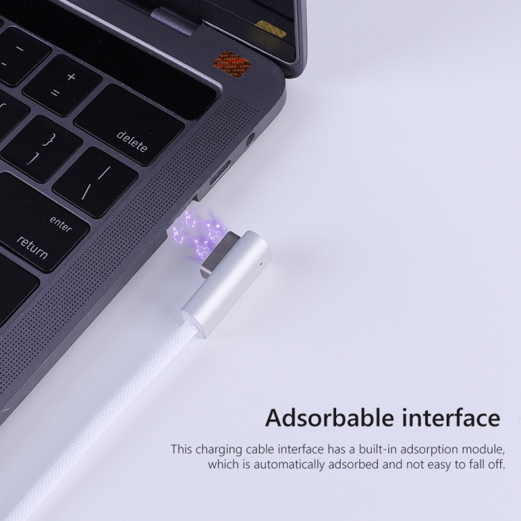 100W 5 Pin MagSafe 2 (T-shaped) to USB-C / Type-C PD Charging Cable, Cable Length: 1.8m - 图片 8