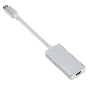 USB-C / Type-C 3.1 Male to Mini DP Female HD Converter, Length: 12cm