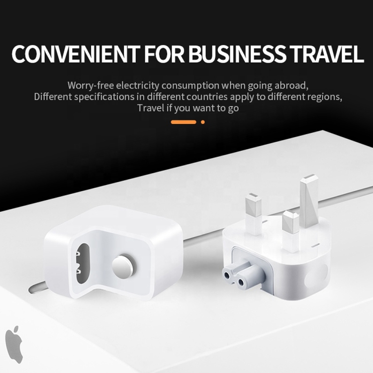 2 PCS XJ01 Power Adapter for iPad 10W 12W Charger & MacBook Series Charger, UK Plug - 图片 4