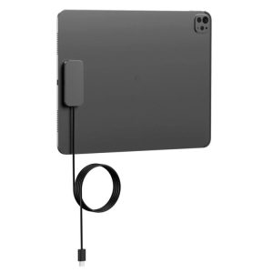 For iPad Air 11 / Air 10.9 Fast Charging Smart PIN Magnetic Charger Wireless Charging Pad with Type-C Cable