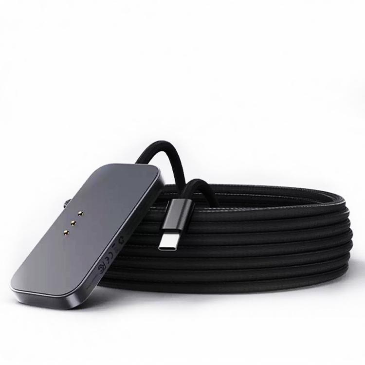 For iPad Air 11 / Air 10.9 Fast Charging Smart PIN Magnetic Charger Wireless Charging Pad with Type-C Cable - 图片 3