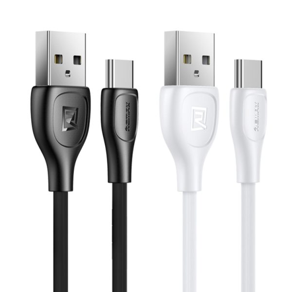 EDA001316301A_1.jpg Remax 2.1A Lesu Pro Series Charging Data Cable, Length: 1m, Type-C, 8 Pin, Micro USB