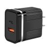 EDA001406701A-1.jpg RSY USB + USB-C / Type-C Dual Ports Fast Charging Travel Charger,, US Plug, EU Plug