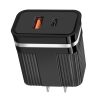 EDA001406701A_2.jpg RSY USB + USB-C / Type-C Dual Ports Fast Charging Travel Charger,, US Plug, EU Plug