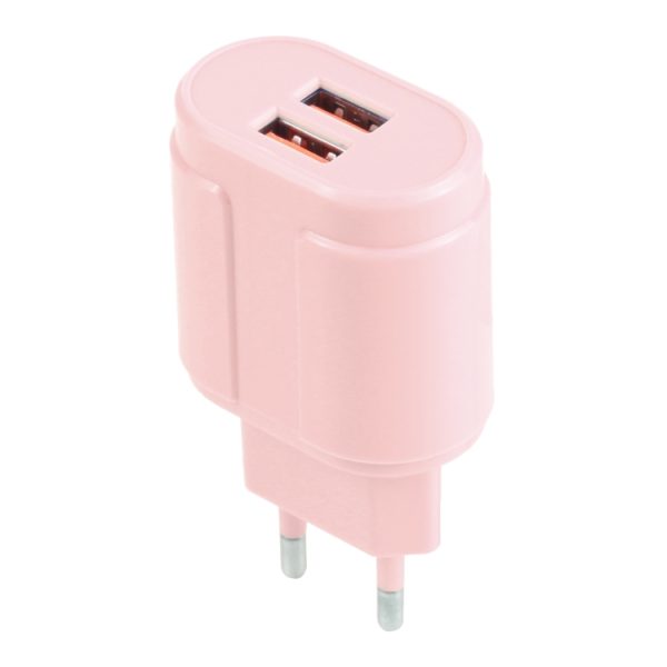 EDA001795401A_3.jpg 13-22 2.1A Dual USB Macarons Travel Charger,, EU Plug, US Plug
