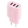 EDA001795901A_3.jpg 13-222 QC3.0 USB + 2.1A Dual USB Ports Macarons Travel Charger,, EU Plug, US Plug