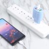 EDA001795901A_6.jpg 13-222 QC3.0 USB + 2.1A Dual USB Ports Macarons Travel Charger,, EU Plug, US Plug