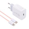 EDA002316601A_1.jpg SDC-20W PD USB-C / Type-C Travel Charger + 1m 20W USB-C / Type-C to 8 Pin Data Cable Set,, EU Plug, US Plug