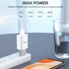 EDA002587401_B3.jpg IVON AD-33 2 in 1 2.1A Single USB Port Travel Charger + 1m USB to USB-C / Type-C Data Cable Set,, EU Plug, US Plug