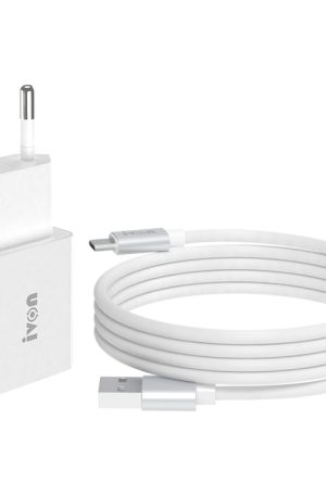 IVON AD-35 2 in 1 18W QC3.0 USB Port Travel Charger + 1m USB to Micro USB Data Cable Set,, EU Plug, US Plug
