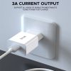 EDA002587801_B4.jpg IVON AD-35 2 in 1 18W QC3.0 USB Port Travel Charger + 1m USB to Micro USB Data Cable Set,, EU Plug, US Plug