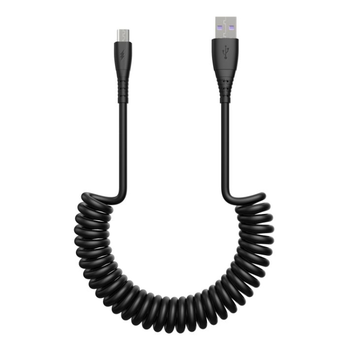 3A Micro USB Spring Charging Data Cable, Micro