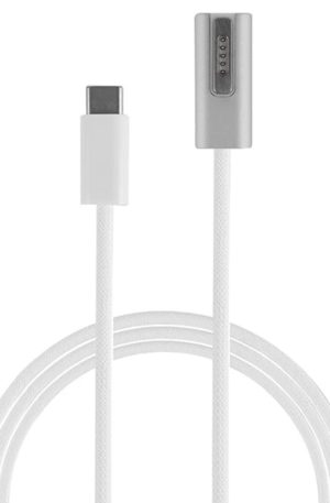100W 5 Pin MagSafe 1 (L-shaped) to USB-C / Type-C PD Charging Cable, Cable Length: 1.8m