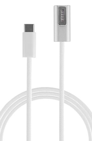 100W 5 Pin MagSafe 2 (T-shaped) to USB-C / Type-C PD Charging Cable, Cable Length: 1.8m
