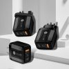 EDA003494201A_1.jpg 25W PD Type-C + QC3.0 USB Ports Travel Charger, US Plug, EU Plug