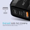 EDA003494401A_4.jpg 25W PD Type-C + QC3.0 USB Ports Travel Charger, UK Plug