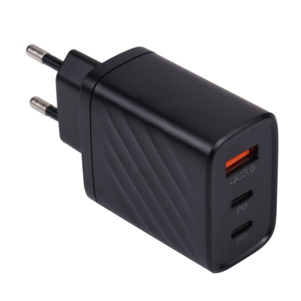 EDA003505201A-1.jpg AR-892 3 in 1 QC3.0 PD20W USB + USB-C / Type-C Wall Travel Charger, EU Plug, UK Plug
