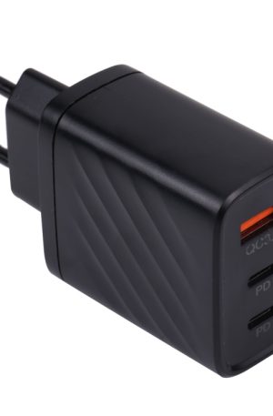 AR-892 3 in 1 QC3.0 PD20W USB + USB-C / Type-C Wall Travel Charger, EU Plug, UK Plug