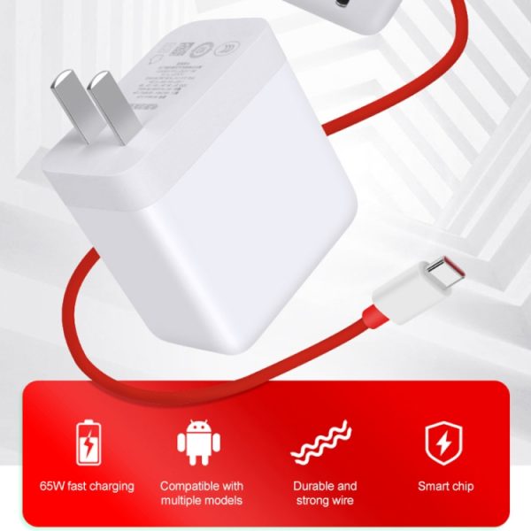 EDA003796901_1.jpg For OnePlus 9 65W Warp Flash Charging Mobile Phone Adapter, 65W Charger, 65W Charger+1m Fast Charging Cable, 65W Charger+1.5m Fast Charging Cable, 65W Charger+2m Fast Charging Cable
