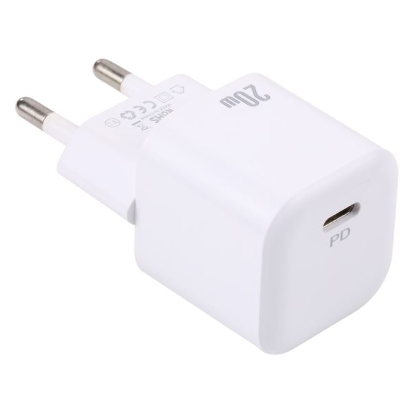 EDA004272201A-1.jpg 20W PD USB-C/Type-C Interface Fast Charging Charger, Specification: EU Plug, EU Plug