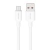 EDA004275702A_1.jpg USAMS US-SJ607 U84 2A USB to Micro USB Charging Data Cable, Micro USB 1m, Micro USB 2m, Micro USB 3m
