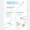 EDA004275702A_3.jpg USAMS US-SJ607 U84 2A USB to Micro USB Charging Data Cable, Micro USB 1m, Micro USB 2m, Micro USB 3m