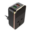EDA005832.jpg LDNIO SC1205 Universal Conversion Socket + QC3.0 USB + USB Interfaces Multifunction Travel Charger Mobile Phone Charger, EU Plug