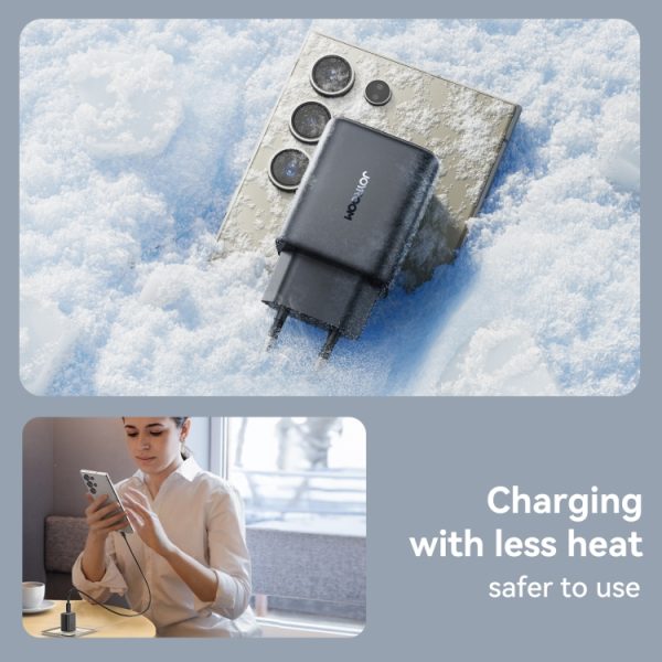 JOYROOM JR-TCF23 25W USB-C / Type-C Port Fast Charger Kit with Type-C to Type-C Cable, EU Plug, UK Plug