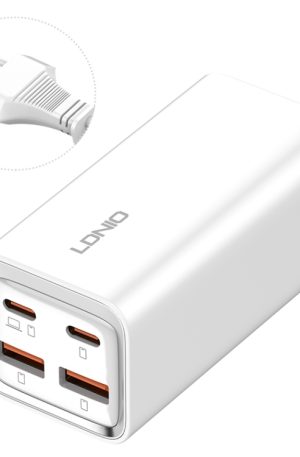 LDNIO A4610C PD65W Dual USB-C / Type-C + Dual USB Fast Charger, Cable Length: 1.5m, EU Plug·, A4610C (UK Plug), US Plug