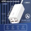 EDA0069506_B1.jpg LDNIO A4610C PD65W Dual USB-C / Type-C + Dual USB Fast Charger, Cable Length: 1.5m, EU Plug·, A4610C (UK Plug), US Plug
