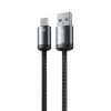 EDA007060001A-1.jpg WK WDC-32m Raython Gen2 1m 3A USB to Micro USB Fast Charging Data Cable, WDC-32m