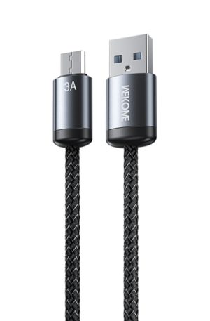 WK WDC-32m Raython Gen2 1m 3A USB to Micro USB Fast Charging Data Cable, WDC-32m