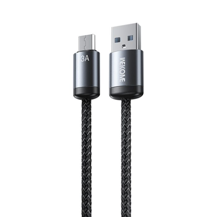 WK WDC-32m Raython Gen2 1m 3A USB to Micro USB Fast Charging Data Cable, WDC-32m