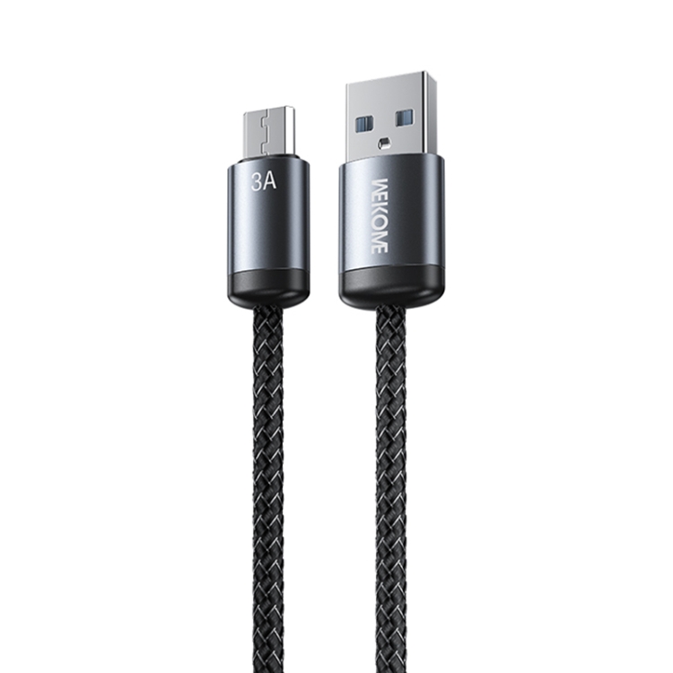 WK WDC-32m Raython Gen2 1m 3A USB to Micro USB Fast Charging Data Cable, WDC-32m 1 WK WDC-32m Raython Gen2 1m 3A USB to Micro USB Fast Charging Data Cable, WDC-32m