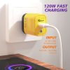 EDA0071129_B3.jpg 120W USB Fast Charger, US Plug, EU Plug, UK Plug