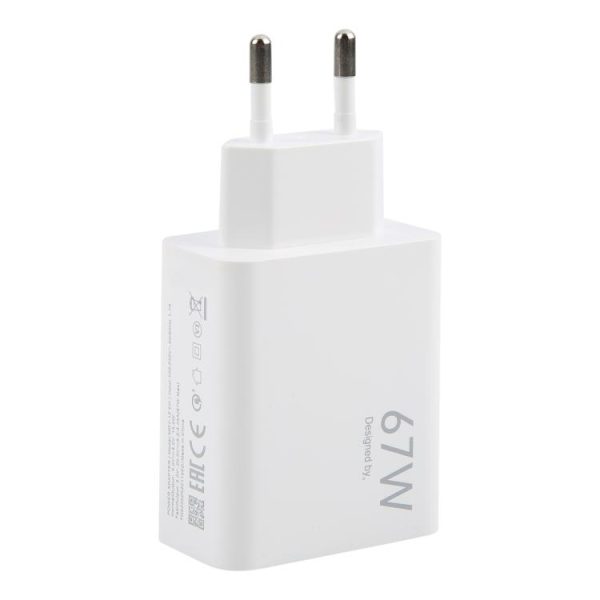 EDA007580001A_1.jpg 67W USB Fast Charger with 1m USB to Type-C Cable, 67W Type-C Cable