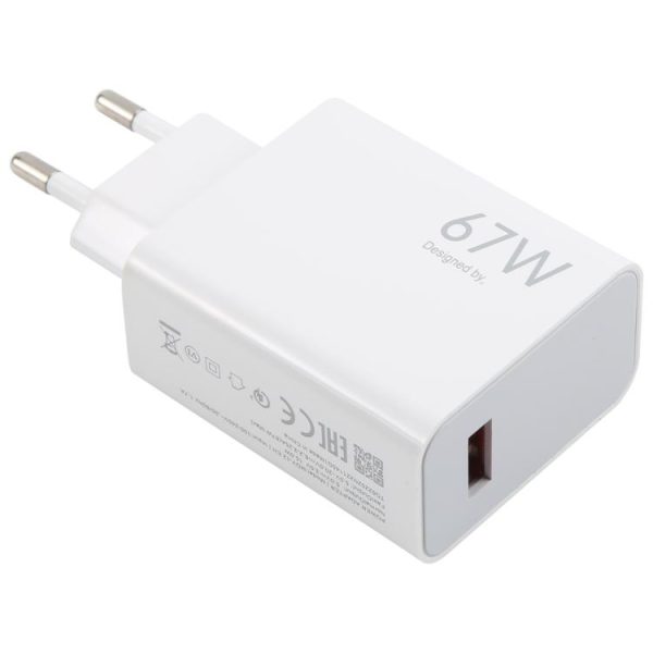 EDA007580001A_3.jpg 67W USB Fast Charger with 1m USB to Type-C Cable, 67W Type-C Cable