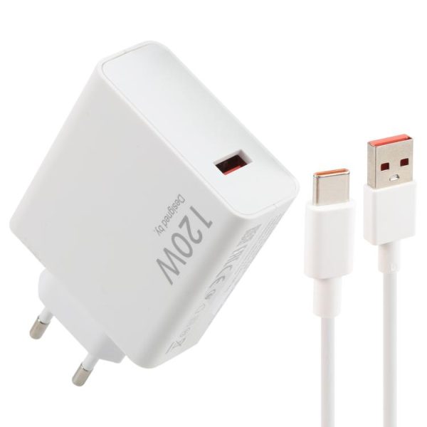 EDA007580101A-1.jpg 120W USB Fast Charger with 1m USB to Type-C Cable, 120W