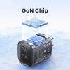 EDA007899401A_7.jpg USAMS CC306 T66 45W Dual USB-C / Type-C GaN Fast Charger, US Plug, CC306