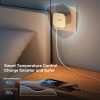 EDA0081318_B8.jpg ROCK T90 PD35W Type-C Single Port GaN Wall Charger with Type-C Retractable Cable, UK Plug, EU Plug