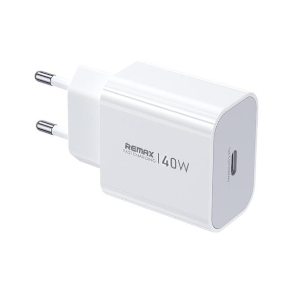 EDA008306101A-1.jpg REMAX CA10 PD40W Type-C GaN Fast Charger, EU Plug, CA10