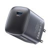 EDA008492901A-1.jpg USAMS CC323 T66 45W USB-C / Type-C GaN Fast Charger, EU Plug, CC323