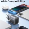 EDA008492901A_5.jpg USAMS CC323 T66 45W USB-C / Type-C GaN Fast Charger, EU Plug, CC323