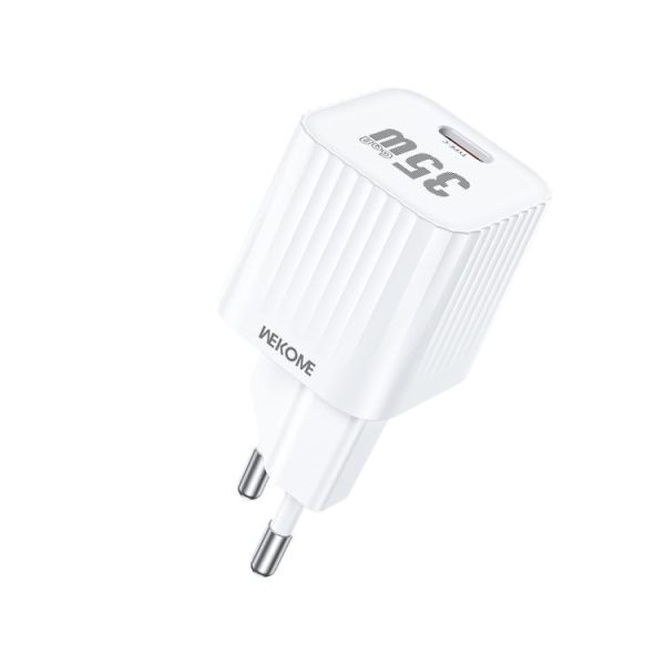 EDA008614001A-1.jpg WK WP-U13 Cinsuy Speed PD35W Type-C Fast Charger, EU Plug, UK Plug