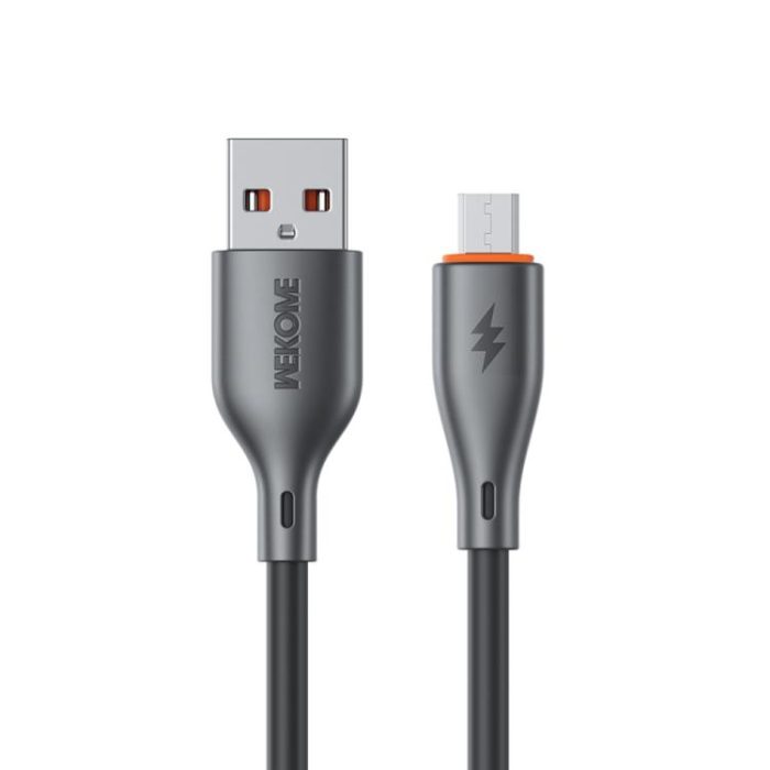 WK WDC-116m 12W USB to Micro USB Fast Charging Data Cable, Length: 1m, WDC-116m