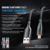 EDA0086224_B2.jpg WK WDC-116m 12W USB to Micro USB Fast Charging Data Cable, Length: 1m, WDC-116m