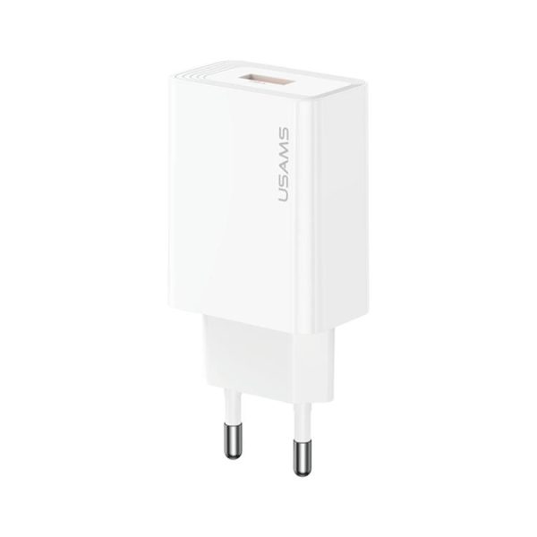 EDA008716401A-1.jpg USAMS CC324 T69 QC18W USB-A Single Port Fast Charger, CC324
