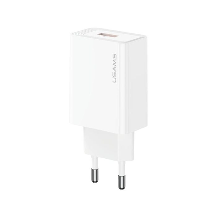 USAMS CC326 T69 10.5W 2.1A Single USB Port Charger, CC326