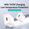 EDA008717001A_1.jpg USAMS CC326 T69 10.5W 2.1A Single USB Port Charger, CC326