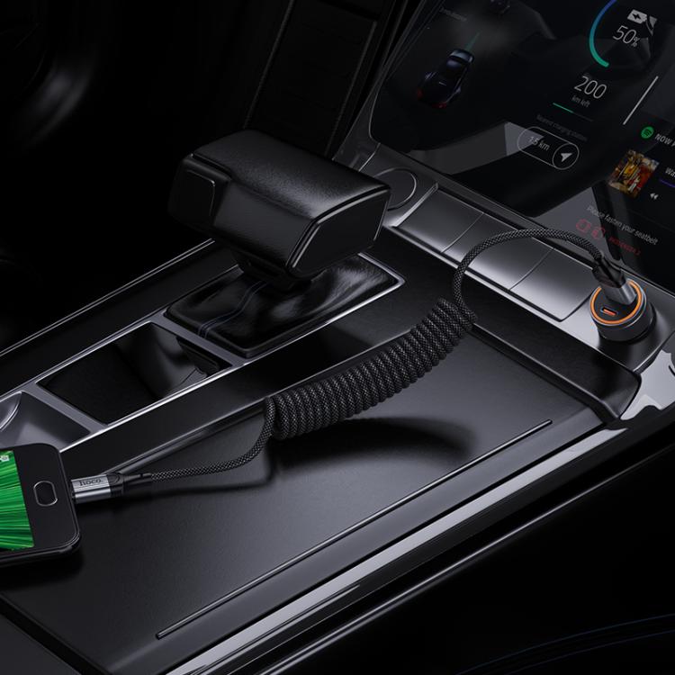 hoco X121 Nuevo Charging USB-A to Micro Spring Braided Data Cable, USB-A to Micro 7 hoco X121 Nuevo Charging USB-A to Micro Spring Braided Data Cable, USB-A to Micro - Image 7